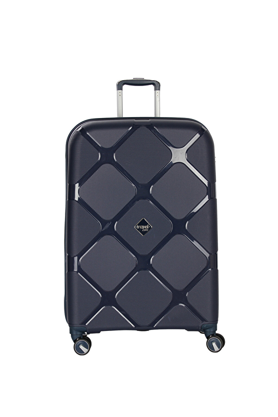 Travel Zone Çift Taraflı Fermuarlı Kapama Travel ZoneSert Valiz 25YTZ153PP990 70CM Lacivert Travel Zone Çift Taraflı Fermuarlı Kapama Travel ZoneSert Valiz 25YTZ153PP990 70CM Lacivert