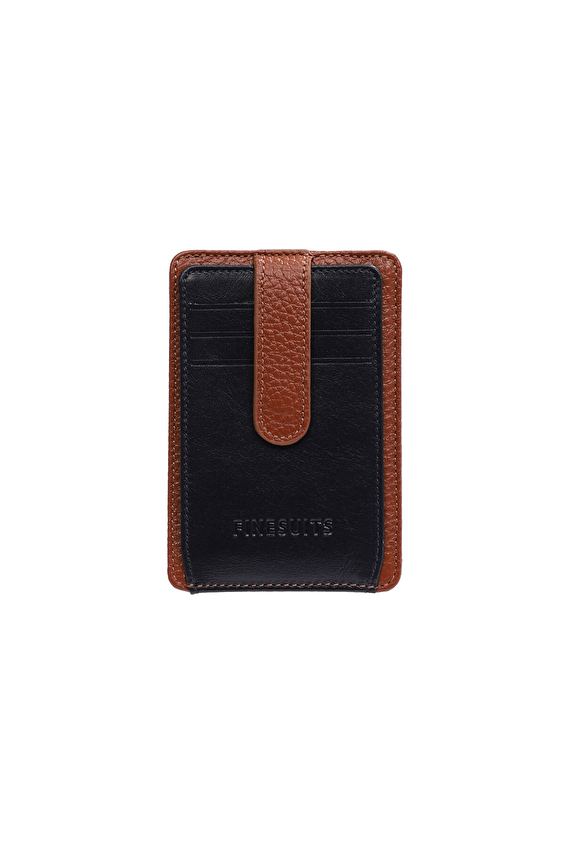 Finesuits Erkek Deri Kartlık 26KFS545 473 Lacivert/taba Finesuits Erkek Deri Kartlık 26KFS545 473 Lacivert/taba