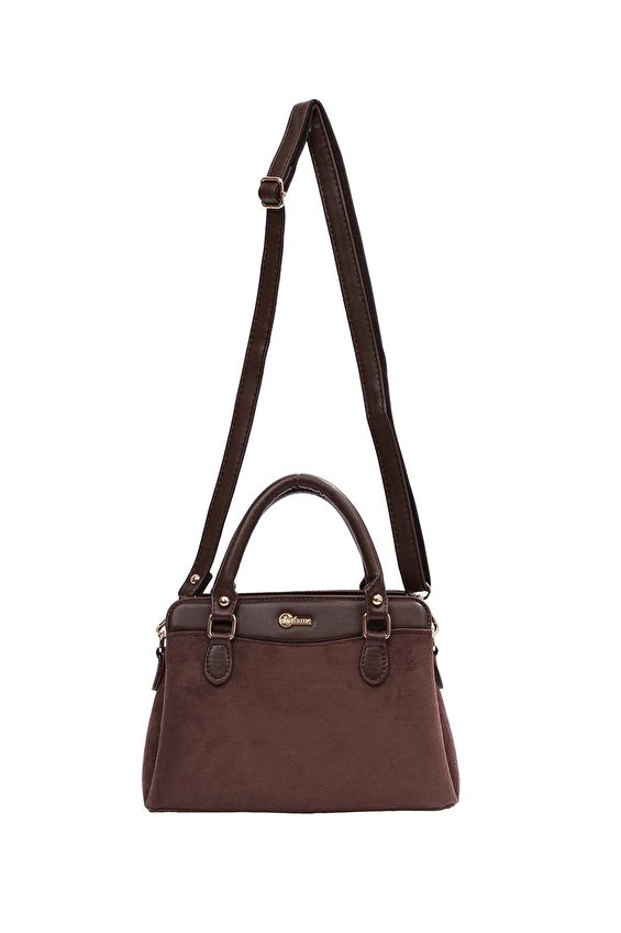 Shefame Kadın Çanta 26SF5111501 Süet Kahve Kahverengi süet Shefame Kadın Çanta 26SF5111501 Süet Kahve Kahverengi süet