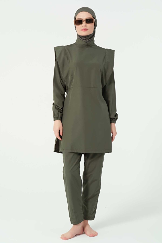 Alfasa Kadın Tesettür Mayo ALF25284 Haki Alfasa Kadın Tesettür Mayo ALF25284 Haki