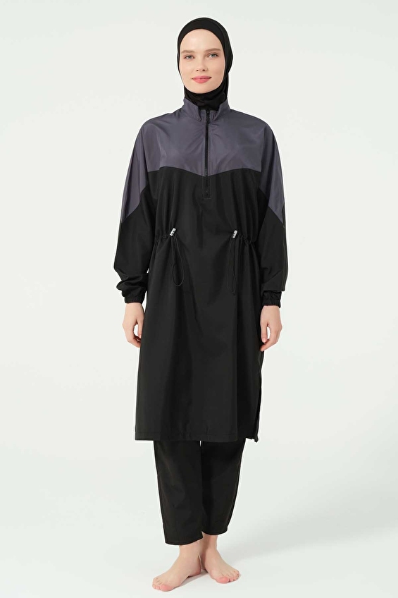 Alfasa Oversize Kadın Tesettür Mayo ALF25524 ANT Antrasit Alfasa Oversize Kadın Tesettür Mayo ALF25524 ANT Antrasit