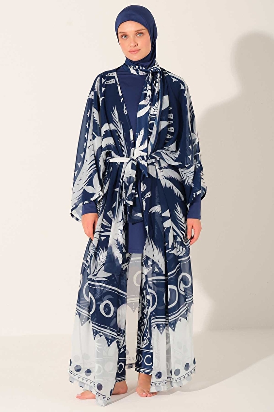 Alfasa Kadın Tesettür Mayo ALF7182 NDG Indıgo Alfasa Kadın Tesettür Mayo ALF7182 NDG Indıgo