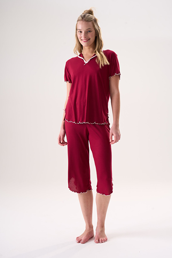 Etoile Kadın Pijama Takımı 71052 BRD Bordo Etoile Kadın Pijama Takımı 71052 BRD Bordo