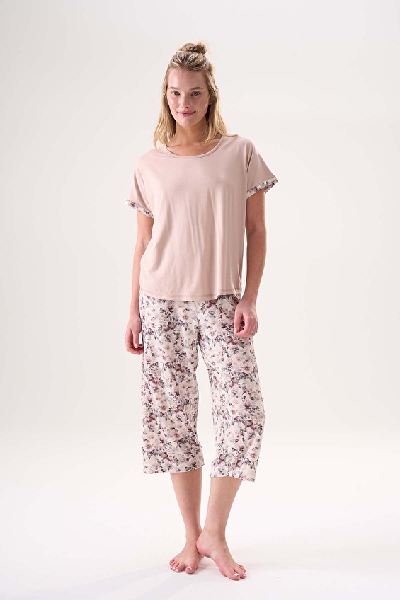 Etoile Kadın Pijama Takımı 26404E VZN Vizon Etoile Kadın Pijama Takımı 26404E VZN Vizon