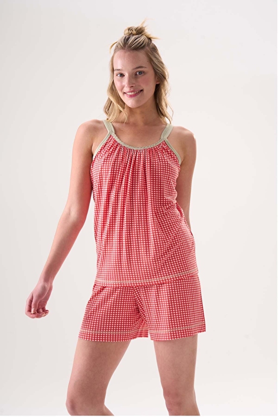 Etoile Kadın Pijama Takımı 26306E KRMZ Kırmızı Etoile Kadın Pijama Takımı 26306E KRMZ Kırmızı