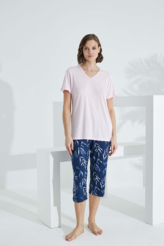 Etoile Kadın Pijama Takımı 71038 PMB/LAC Pembe/lacivert Etoile Kadın Pijama Takımı 71038 PMB/LAC Pembe/lacivert