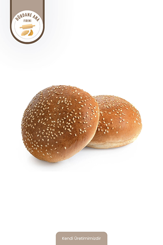 Dürdane Ana Fırını Hamburger Ekmek 2 x 110 G (Susamlı)