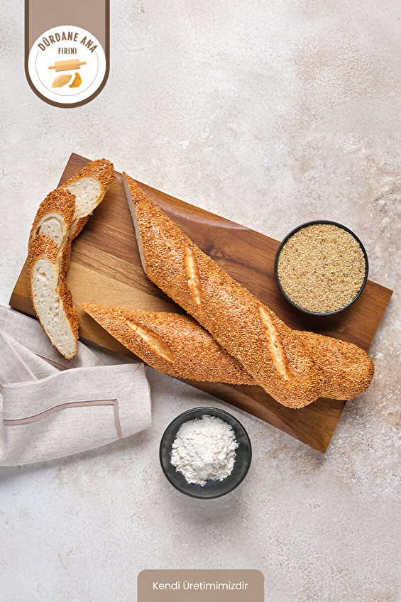 Dürdane Ana Fırını Susamlı Baget Ekmek 300 G