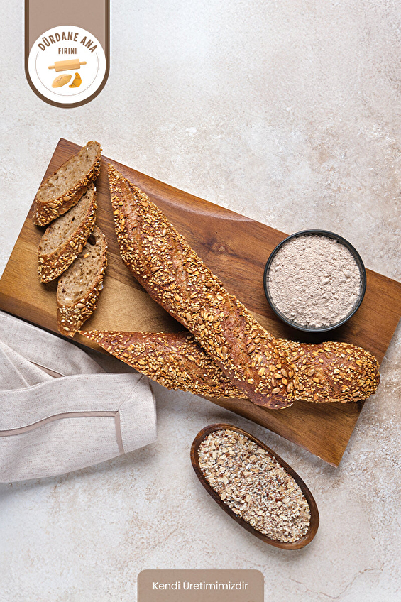 Dürdane Ana Fırını Karışık Tahıllı Baget Ekmek 300 G