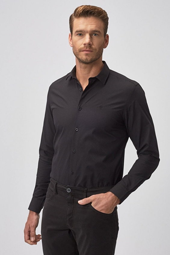 Altınyıldız Classics Erkek Gömlek 4A2000000001 Siyah Altınyıldız Classics Erkek Gömlek 4A2000000001 Siyah