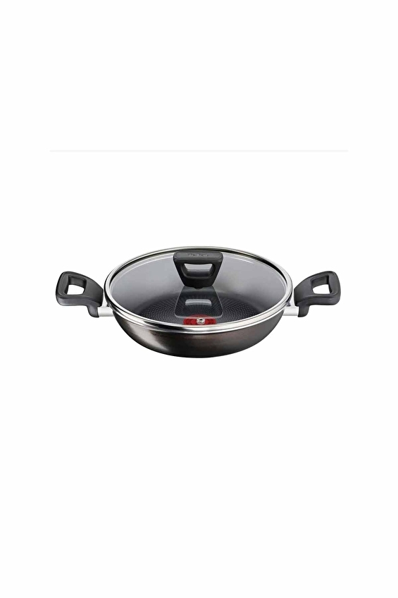 Tefal Titanium 2x XL Kapaklı Sahan 24 cm Tefal Titanium 2x XL Kapaklı Sahan 24 cm