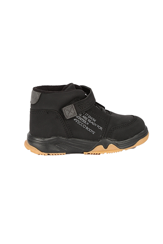 Vicco Cırtlı/Lastikli Hafif Çocuk Bot ALASKA II B Siyah Vicco Cırtlı/Lastikli Hafif Çocuk Bot ALASKA II B Siyah
