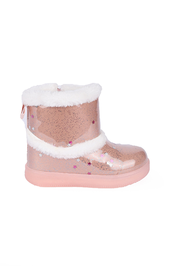 Vicco Slip-On Işıklı Çocuk Çizme COMET P Pudra Vicco Slip-On Işıklı Çocuk Çizme COMET P Pudra