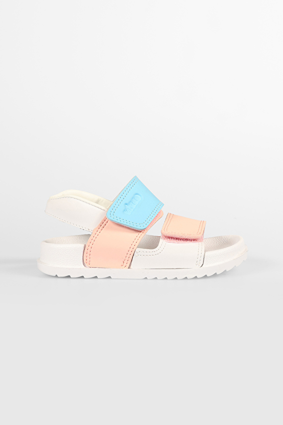 Vicco Cırtlı Çocuk Sandalet KRIXI F Beyaz/pembe Vicco Cırtlı Çocuk Sandalet KRIXI F Beyaz/pembe
