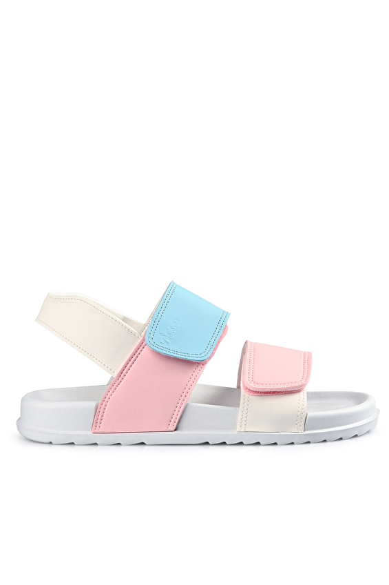 Vicco Çocuk Sandalet KRIXI F Beyaz/pembe Vicco Çocuk Sandalet KRIXI F Beyaz/pembe