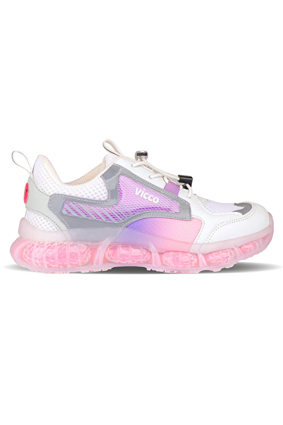 Vicco Çocuk Ayakkabı CORN F Beyaz/pembe Vicco Çocuk Ayakkabı CORN F Beyaz/pembe