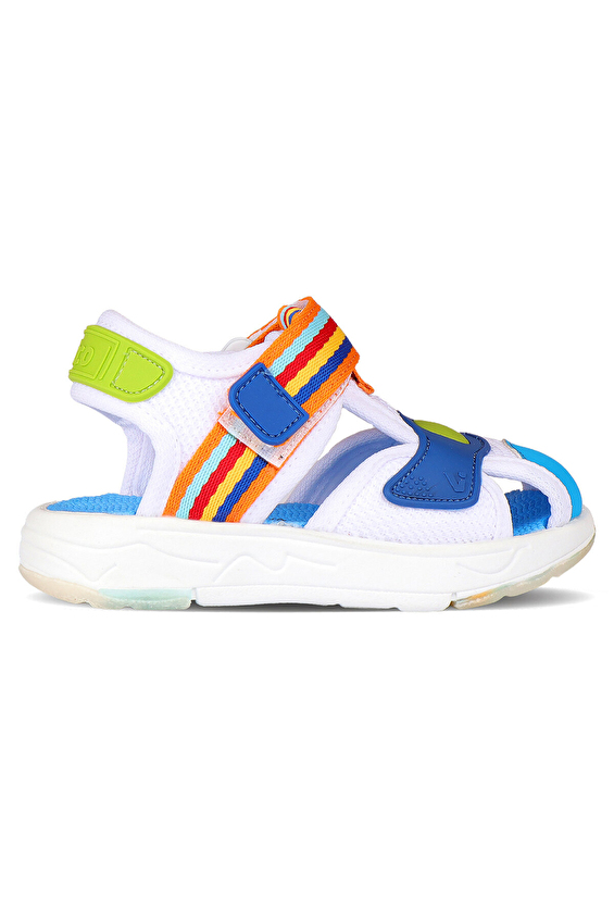 Vicco Çocuk Sandalet FLOW II B Beyaz/saks Vicco Çocuk Sandalet FLOW II B Beyaz/saks