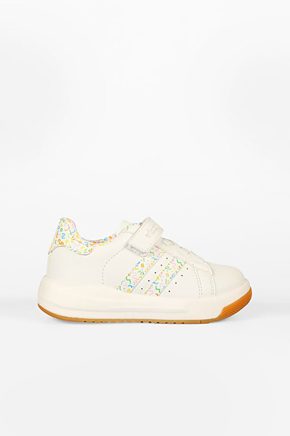 Vicco Cırtlı/Bağcıklı Işıklı Çocuk Ayakkabı PUKKY P Beyaz Vicco Cırtlı/Bağcıklı Işıklı Çocuk Ayakkabı PUKKY P Beyaz