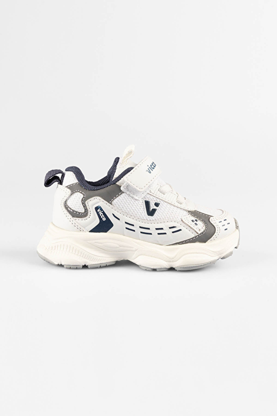 Vicco Cırtlı/Bağlı Çocuk Ayakkabı TAG B Beyaz Vicco Cırtlı/Bağlı Çocuk Ayakkabı TAG B Beyaz