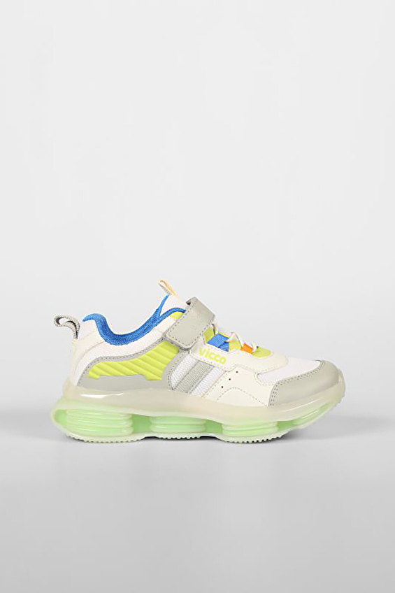 Vicco Cırtlı/Bağcıklı Çocuk Ayakkabı BOSA F Beyaz Vicco Cırtlı/Bağcıklı Çocuk Ayakkabı BOSA F Beyaz