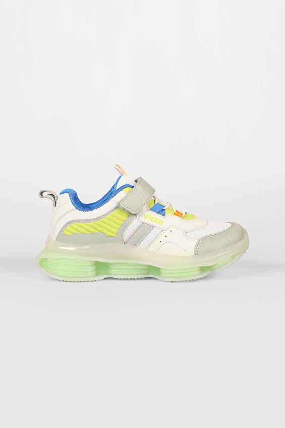 Vicco Cırtlı/Lastikli Çocuk Ayakkabı BOSA F Beyaz Vicco Cırtlı/Lastikli Çocuk Ayakkabı BOSA F Beyaz