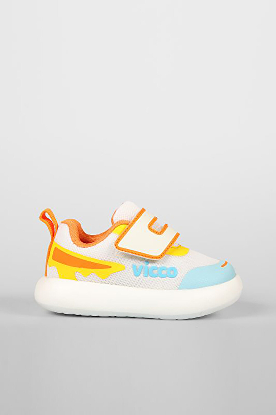 Vicco Işıklı Cırtlı Çocuk Ayakkabı MELODIC P Beyaz/mavi Vicco Işıklı Cırtlı Çocuk Ayakkabı MELODIC P Beyaz/mavi