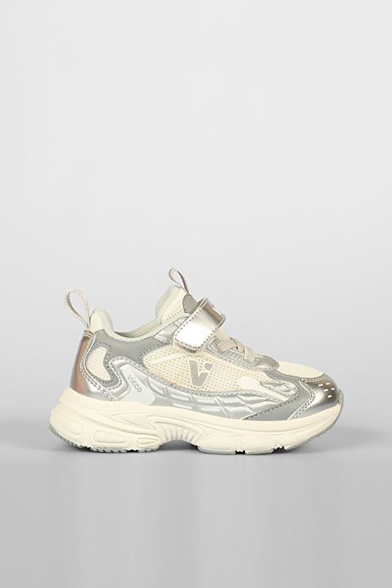 Vicco Cırtlı/Bağcıklı Çocuk Ayakkabı TAG P Gümüş Vicco Cırtlı/Bağcıklı Çocuk Ayakkabı TAG P Gümüş