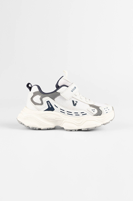 Vicco Cırtlı/Bağlı Çocuk Ayakkabı TAG F Beyaz Vicco Cırtlı/Bağlı Çocuk Ayakkabı TAG F Beyaz