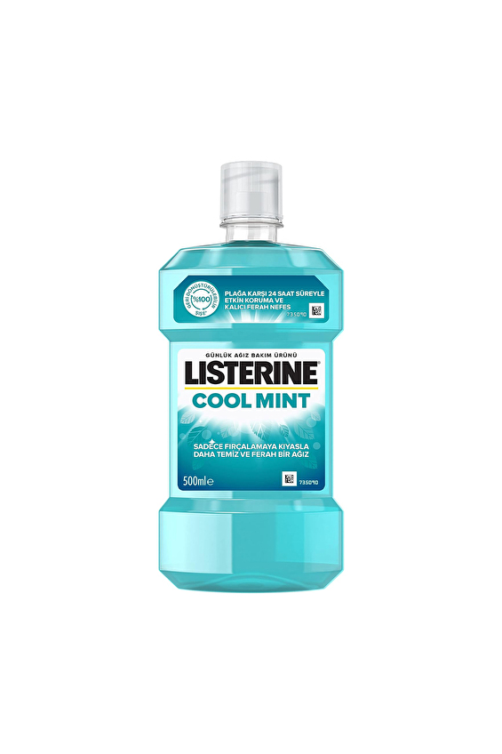 Listerine Ağız Suyu Cool Mint 500 Ml Listerine Ağız Suyu Cool Mint 500 Ml