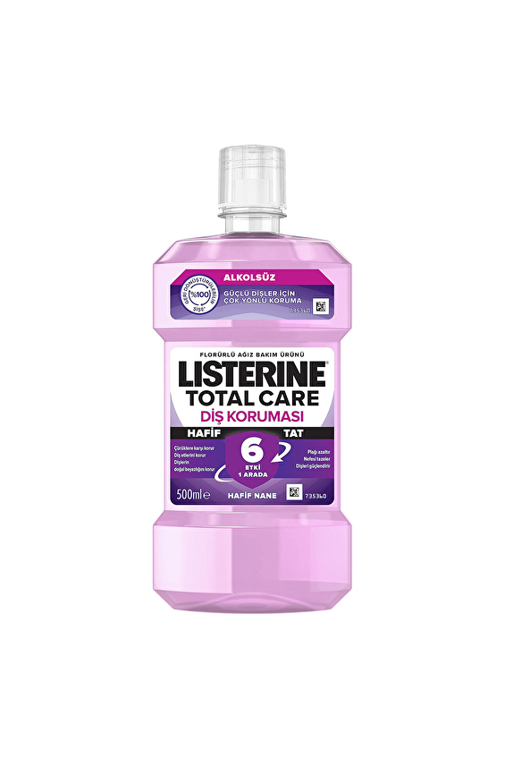 Listerine Ağız Suyu Total Care Zero 500 Ml Listerine Ağız Suyu Total Care Zero 500 Ml