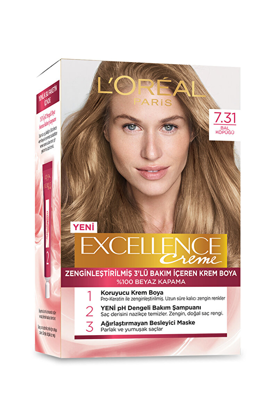 Excellence Saç Boyası 7.31 Bal Peteği