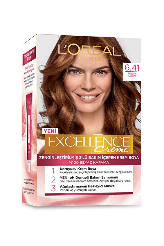 Excellence Saç Boyası 6.41 Fındık Kahvesi