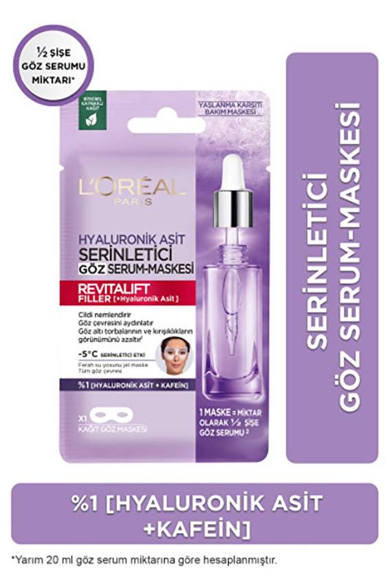 Loreal Revitalift Filler Göz Maskesi Loreal Revitalift Filler Göz Maskesi