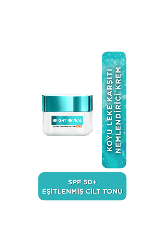 L’Oréal Paris Bright Reveal Koyu Leke Karşıtı Nemlendirici Krem GKF 50 50 ML L’Oréal Paris Bright Reveal Koyu Leke Karşıtı Nemlendirici Krem GKF 50 50 ML