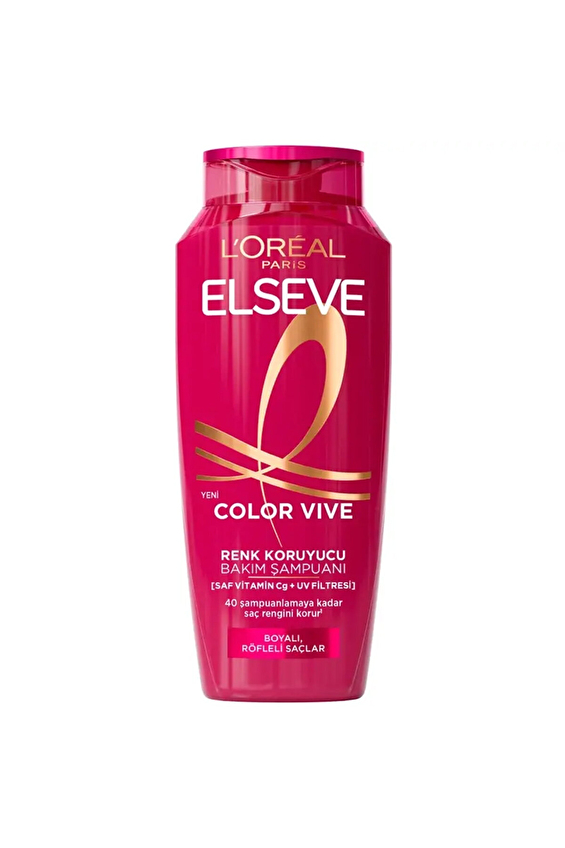 Elseve Şampuan 300 ml Colorvive Renk Koruyucu Bakım Elseve Şampuan 300 ml Colorvive Renk Koruyucu Bakım