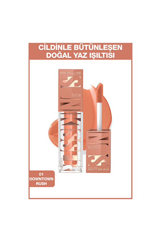 Maybelline New York Sunkisser Likit Allık- 01 Downtown Rush Maybelline New York Sunkisser Likit Allık- 01 Downtown Rush
