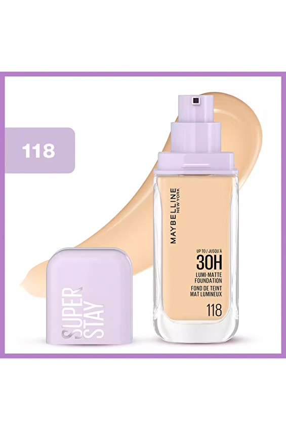 Maybelline New York Super Stay Lumi Matte Fondöten - 118 Maybelline New York Super Stay Lumi Matte Fondöten - 118
