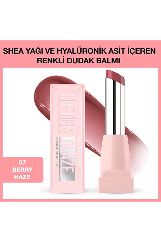Maybelline New York Lifter Glaze Renkli Dudak Balmı 07-Berry Haze Maybelline New York Lifter Glaze Renkli Dudak Balmı 07-Berry Haze