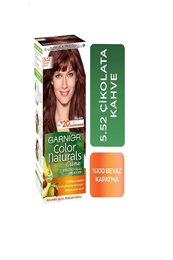 Garnier Çarpıcı Renkler N°4.15 Buzlu Kestane Garnier Çarpıcı Renkler N°4.15 Buzlu Kestane