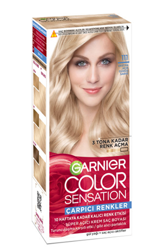 Garnier Çarpıcı Renkler N°111 Ekstra Açık Gümüş S