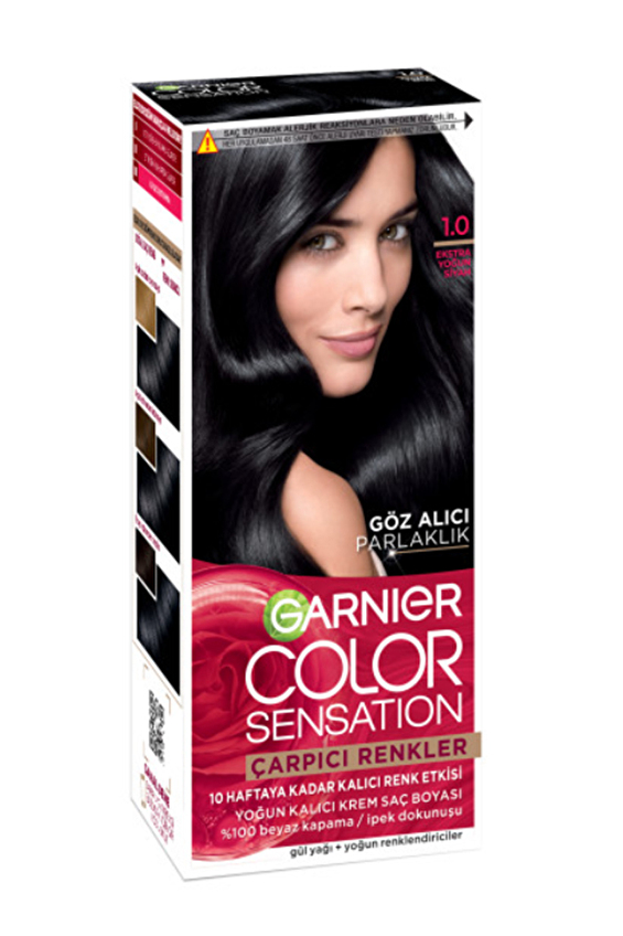 Garnier Çarpıcı Renkler N°1.0 Ekstra Yoğun Siyah