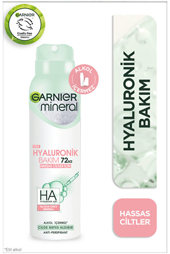 Garnier Mineral Deodorant Hyaluronik Bakım