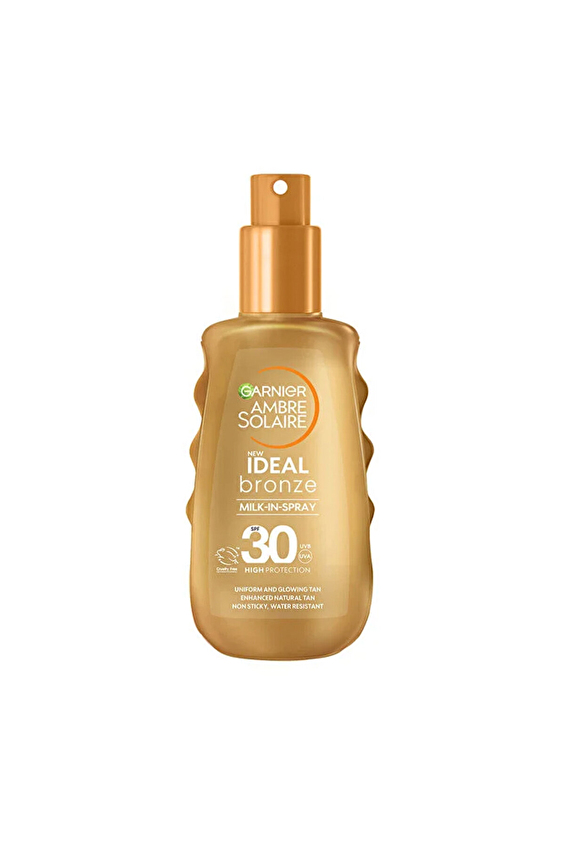 Garnier Ambre Solaire İdeal Bronzluk Güneş Koruyucu Sprey SPF 30 150 ml Garnier Ambre Solaire İdeal Bronzluk Güneş Koruyucu Sprey SPF 30 150 ml
