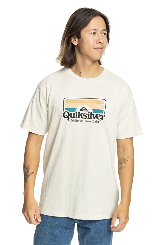 Quiksilver Erkek Tişört EQYZT07678 11492 Bej Quiksilver Erkek Tişört EQYZT07678 11492 Bej