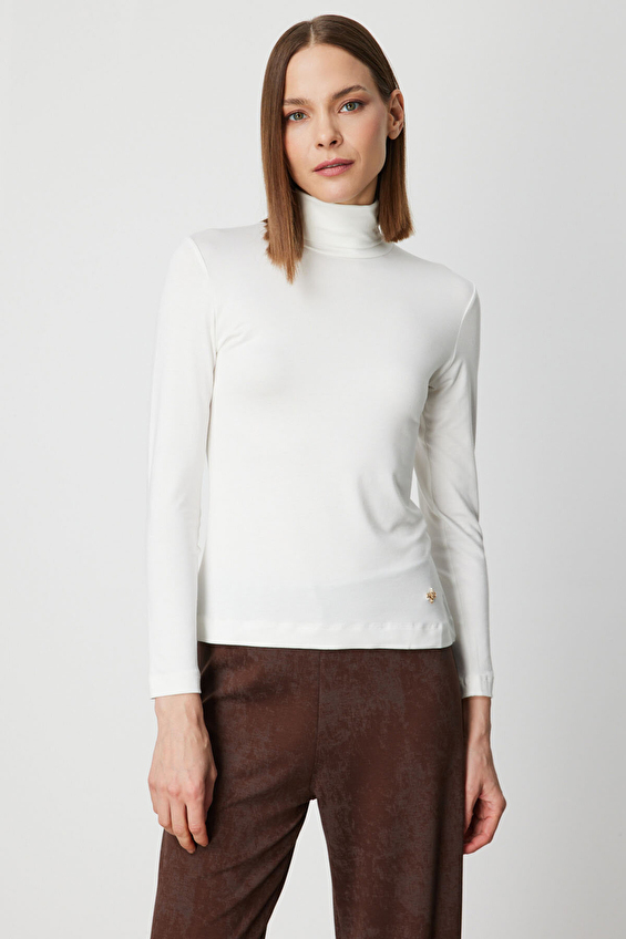 Onfashion Kadın Bluz 61433 Ekru Onfashion Kadın Bluz 61433 Ekru