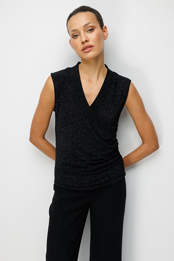 Onfashion Kadın Bluz 71383 Siyah Onfashion Kadın Bluz 71383 Siyah