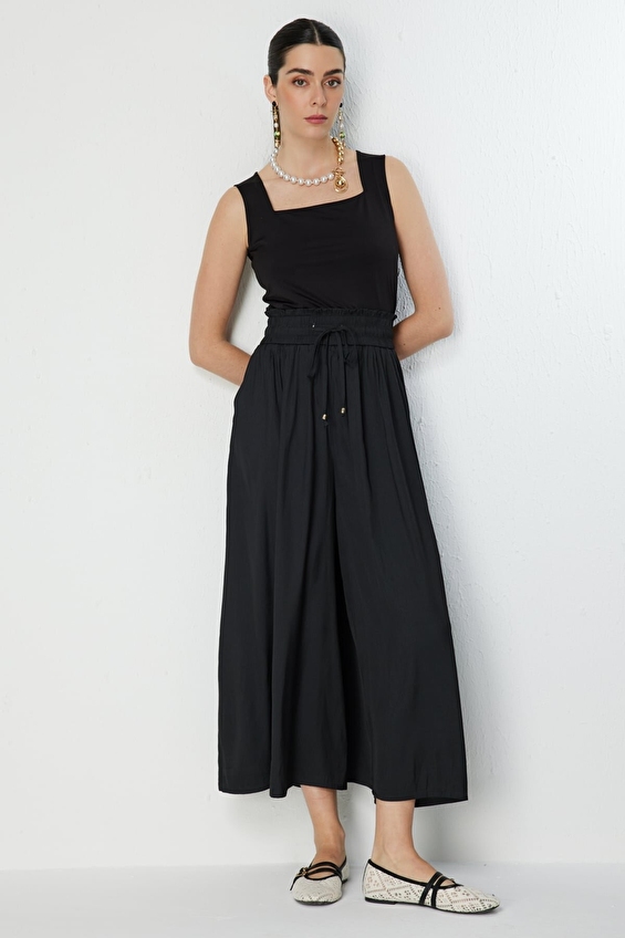Onfashion Kadın Pantolon 70136 Siyah Onfashion Kadın Pantolon 70136 Siyah