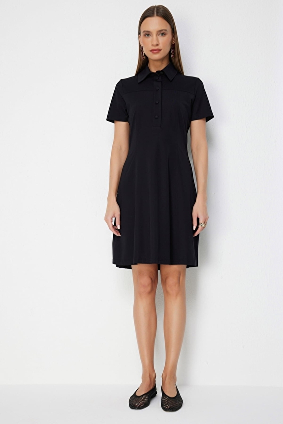 Onfashion Kadın Elbise 76494 Siyah Onfashion Kadın Elbise 76494 Siyah