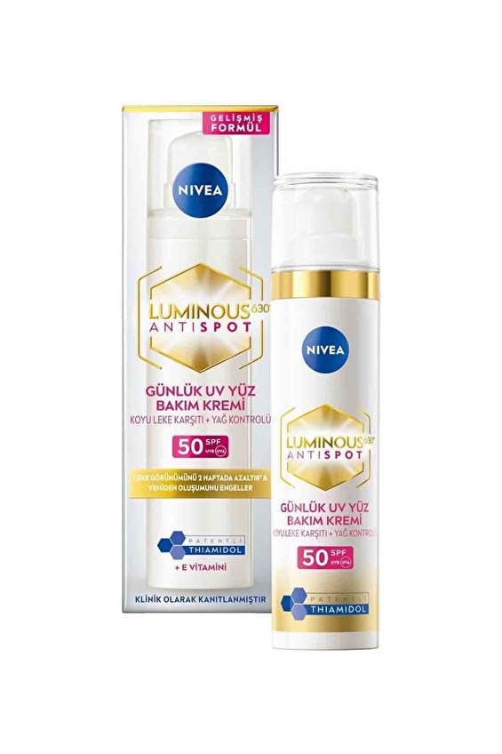 Nivea Luminous630 Leke Karşıtı Gündüz Kremi 50 ml Nivea Luminous630 Leke Karşıtı Gündüz Kremi 50 ml