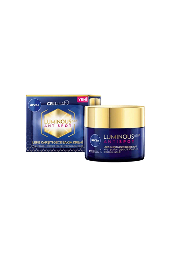 Nivea Luminous630 Leke Karşıtı Gece Kremi
